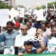 Nigerians protest Buhari's policies in Abuja