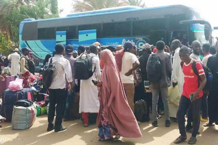 Over 600 Nigerians rescued from Sudan are now in Egypt and the Nigerian Air Force and Air Peace airline are reportedly on standby to airlift the rescued Nigerians back home today. (Businessday)
