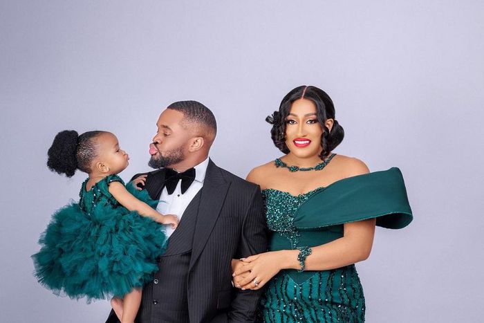 William Uchemba finally shares pictures of his daughter, reveals why he didn't show it for a year