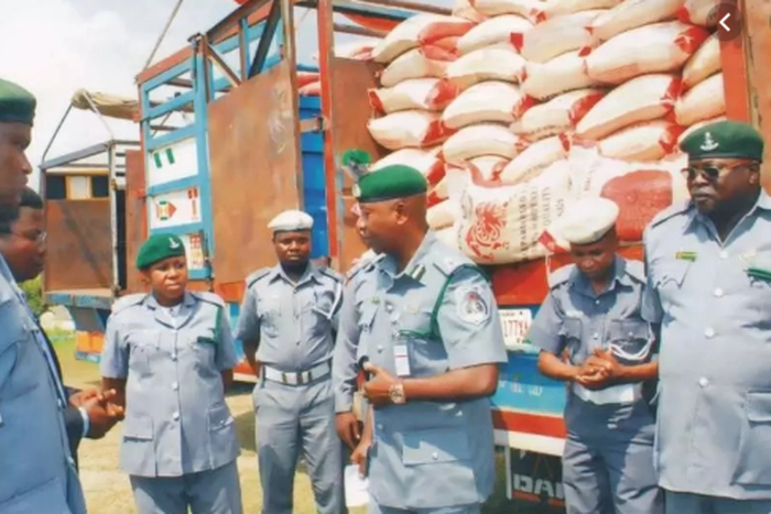 Nigerian Customs officers (InfoGuide)
