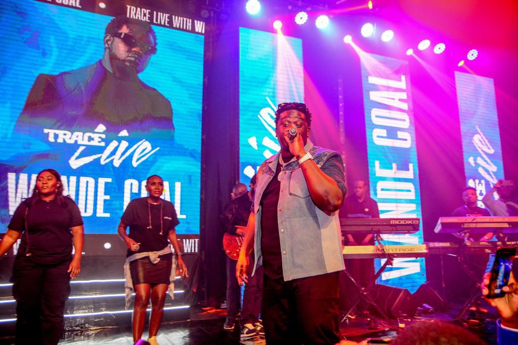 Wande Coal rocks the stage at 'Trace Live' powered by Legend