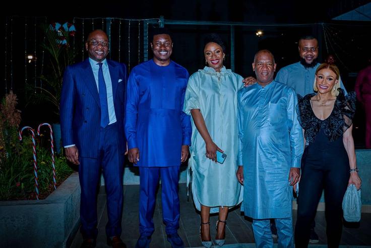 VFD Group hosts Chimamanda Adichie to an exclusive dinner after successful book launch 'Mama’s Sleeping Scarf' at HEREL Play