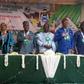 L-R: Special Adviser to Gov. Babajide Sanwo-Olu on Works and Infrastructure, Mrs Aramide Adeyoye;  President Nigerian Institute of Surveyors (NIS), Dr Kayode Oluwamotemi; National Chairman, Association of Private Practicing Surveyors of Nigeria (APPSN)...