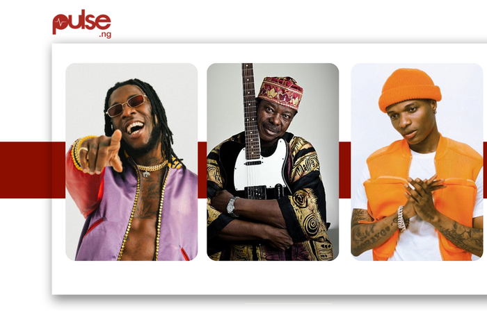 Burna Boy, Sunny Ade, Wizkid