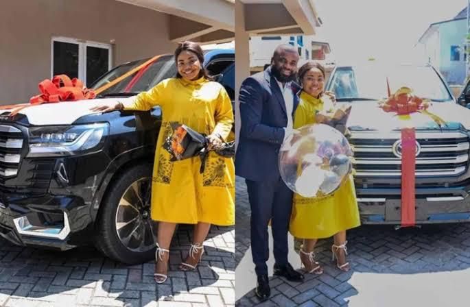 Husband surprises Mercy Chinwo with a brand-new SUV [The Nation]