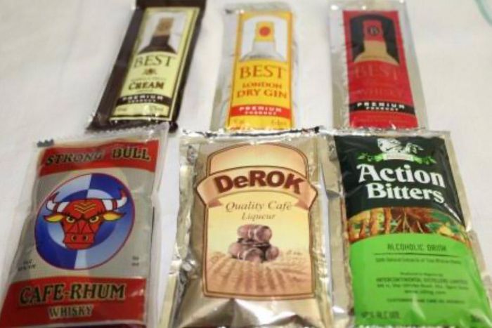 Sachet alcohol [Something Bookish]