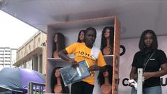 From Waves to Weaves: 10×10 storms hair industry with a 9-day market activation in Lagos.