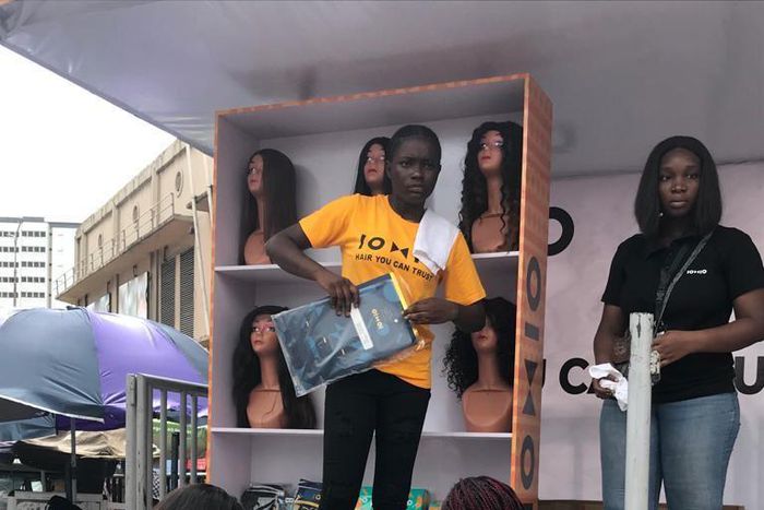 From Waves to Weaves: 10×10 storms hair industry with a 9-day market activation in Lagos.