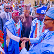 Tinubu loves Nigeria, elect him as my successor – Buhari.