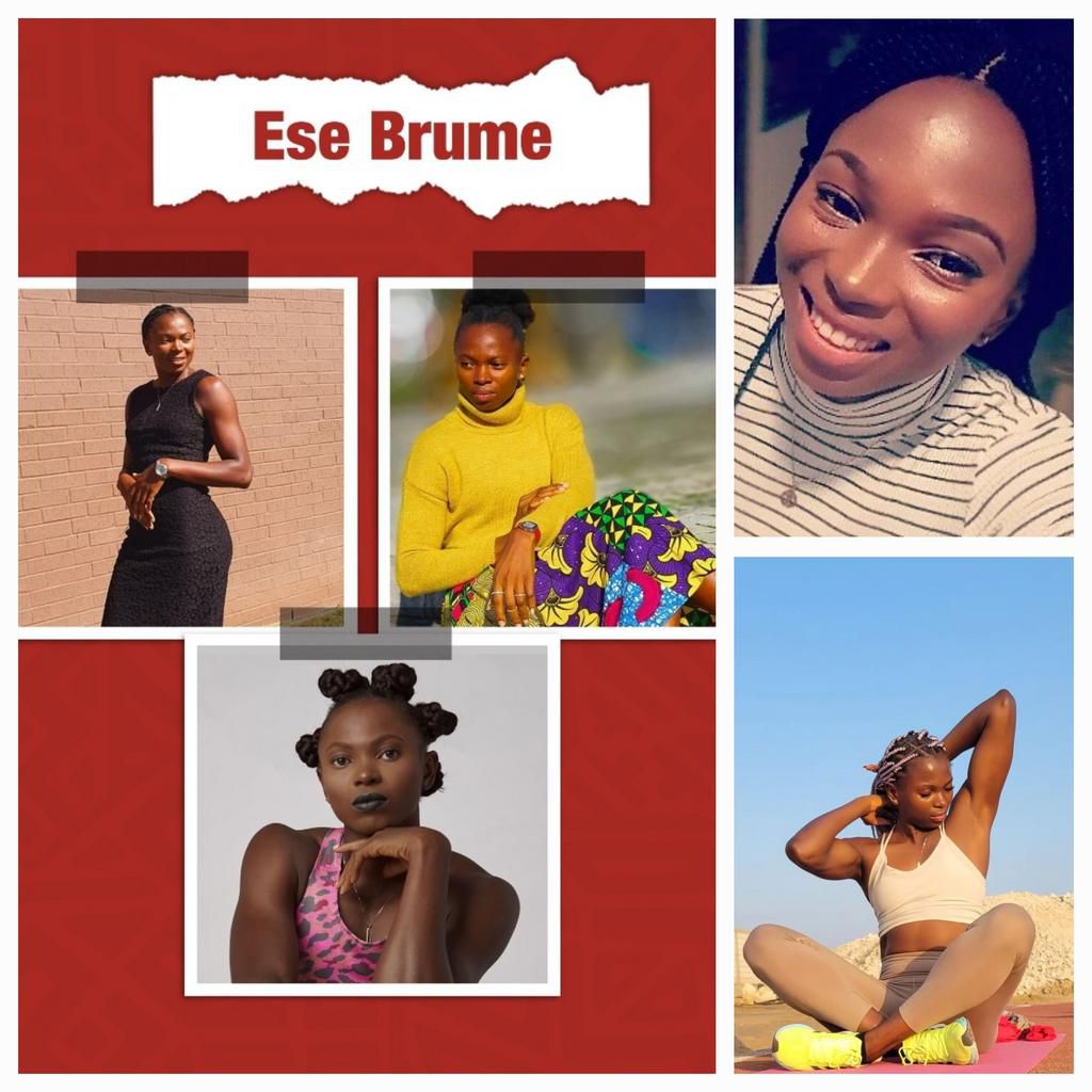 Ese Brume is a natural beauty to behold in all ramifications