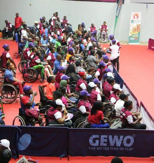 Para Table tennis players in Lagos