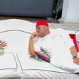 Bola Tinubu during his visit to Orji Kalu in Abuja (Punch)