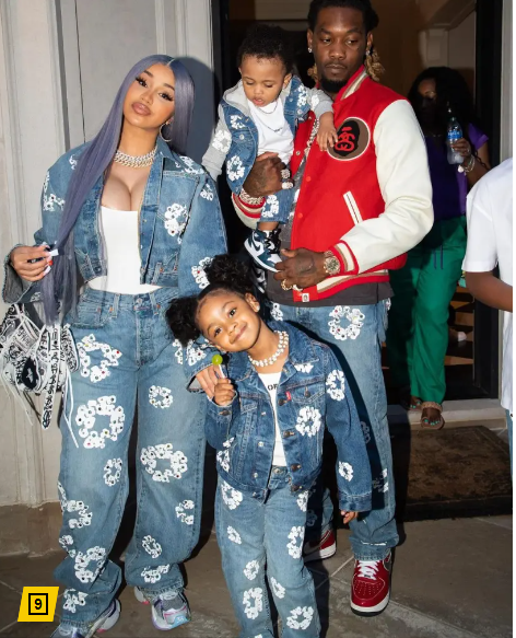 Cardi B and Offset have two kids, a girl named Kulture and their baby boy Wave [Pagesix]