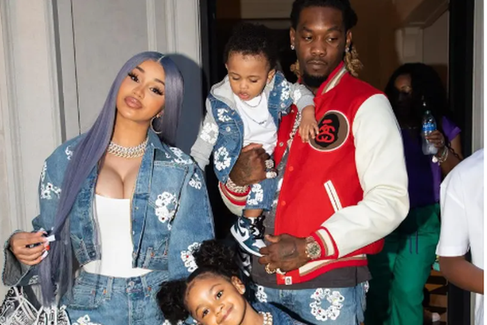 Cardi B and Offset have two kids, a girl named Kulture and their baby boy Wave [Pagesix]