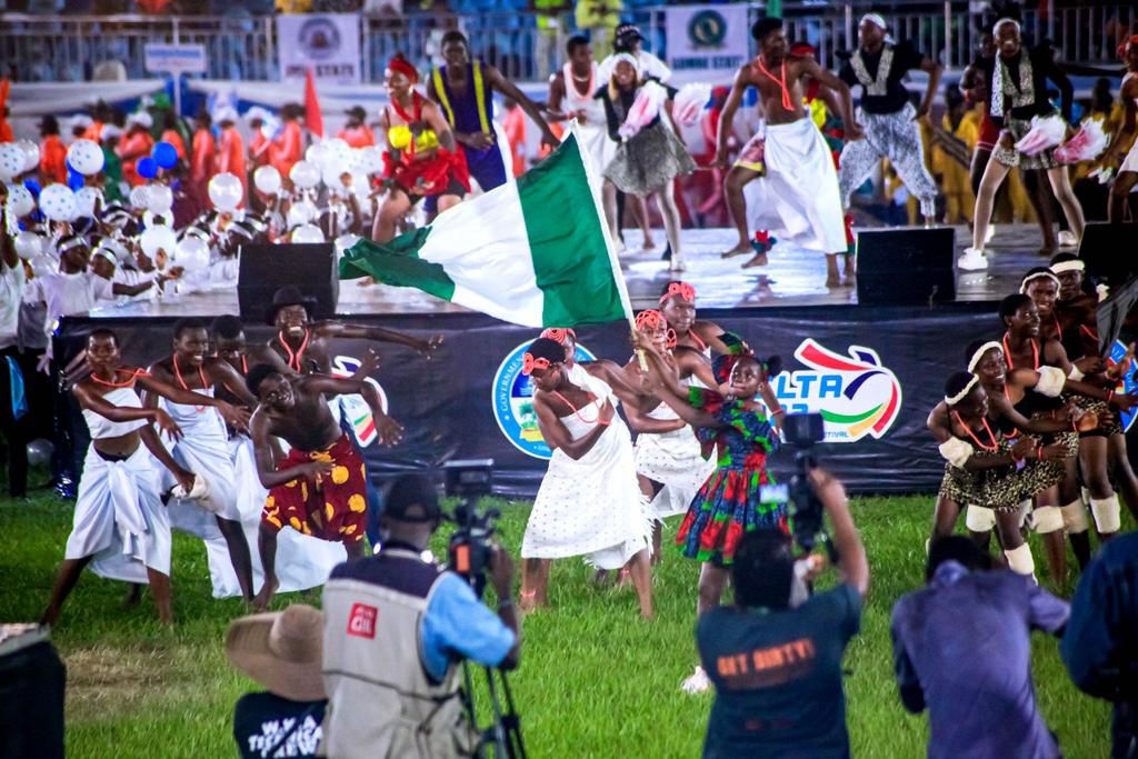 Performance at the opening ceremony