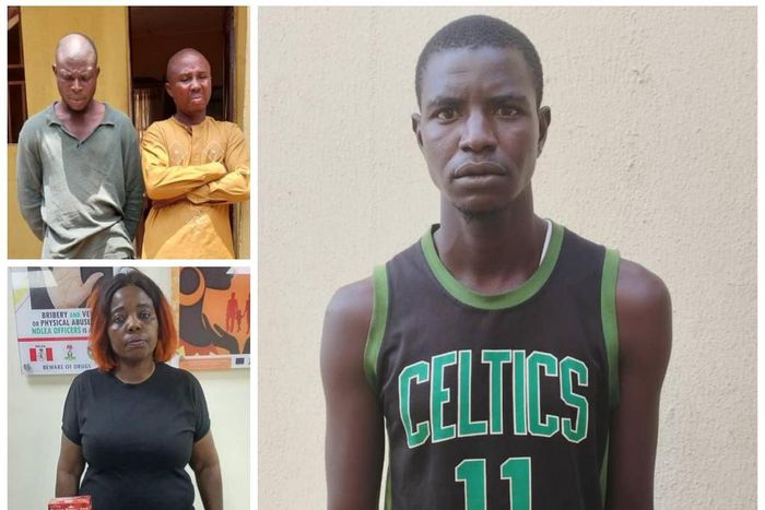 Suspect arrested by Operatives.