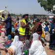 An IDP camp in northern Nigeria.