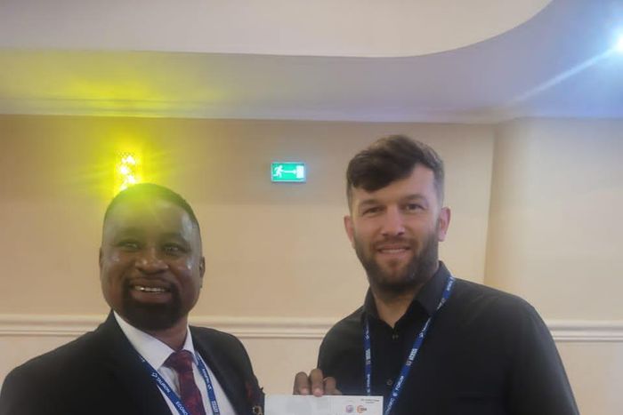 Left: The Coordinator of the Ogun-Guangdong Free Trade Zone and Chairman, ZGM Investment Group, Dr Abbey Onas  woos investors at the 32nd Economic Forum in Karpacz, Southwestern Poland. [TheNation]