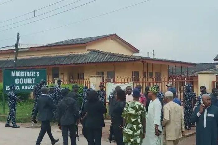 Heavy security as Ogun governorship tribunal delivers judgement. [NAN]