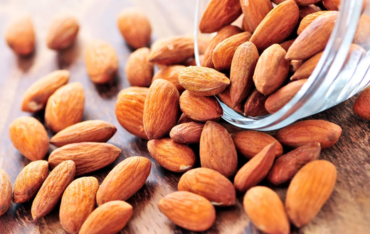 Almonds are delicious and cheap to get [britannica]