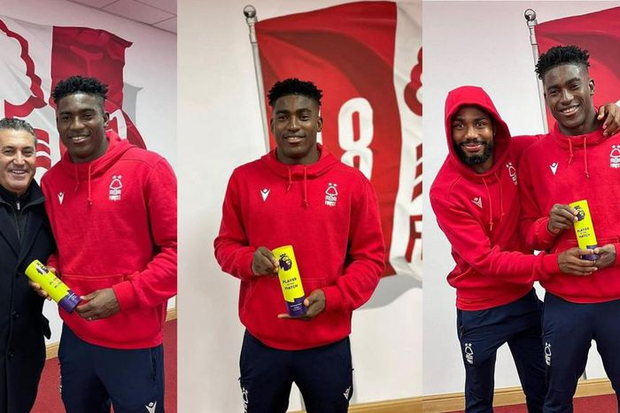 José Peseiro storms Nottingham to celebrate Taiwo Awoniyi's MOTM award against Chelsea