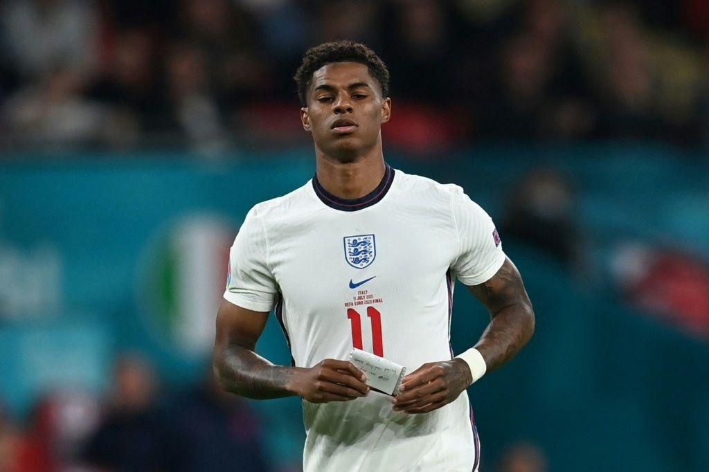 Marcus Rashford missed a spot kick as England lost the Euro 2020 final to Italy in a penalty shootout