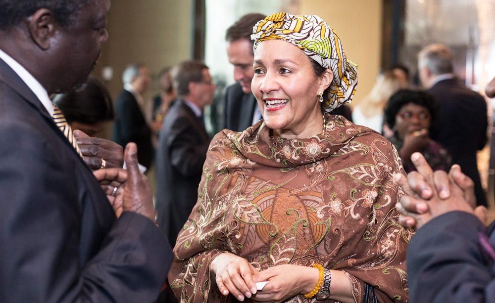 Deputy Secretary General of the UN, Amina J. Mohammed