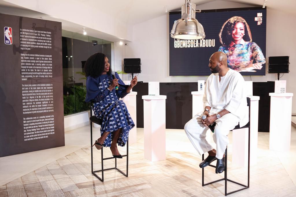 NBA Nigeria collaborates with Dennis Osadebe for the 2nd edition of NBA Meets Art