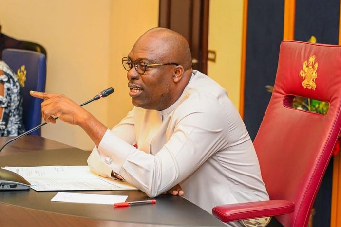 Rivers State Governor, Siminalayi (Sim) Fubara. [Twitter:@SimFubaraKSC]