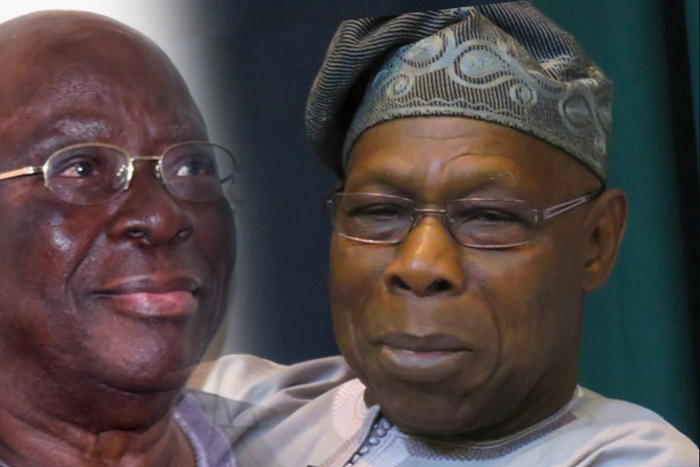 Olusegun Obasanjo and PA Adebanjo.