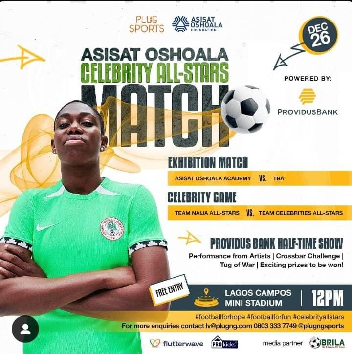 Asisat charity match