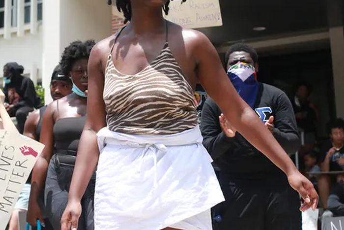 Oluwatoyin Salau was 19 years old when she was raped and murdered [Hali Tauxe-Tallahassee]