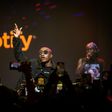 Ruger performing at Spotify's Afrobeats celebration in Lagos Nigeria