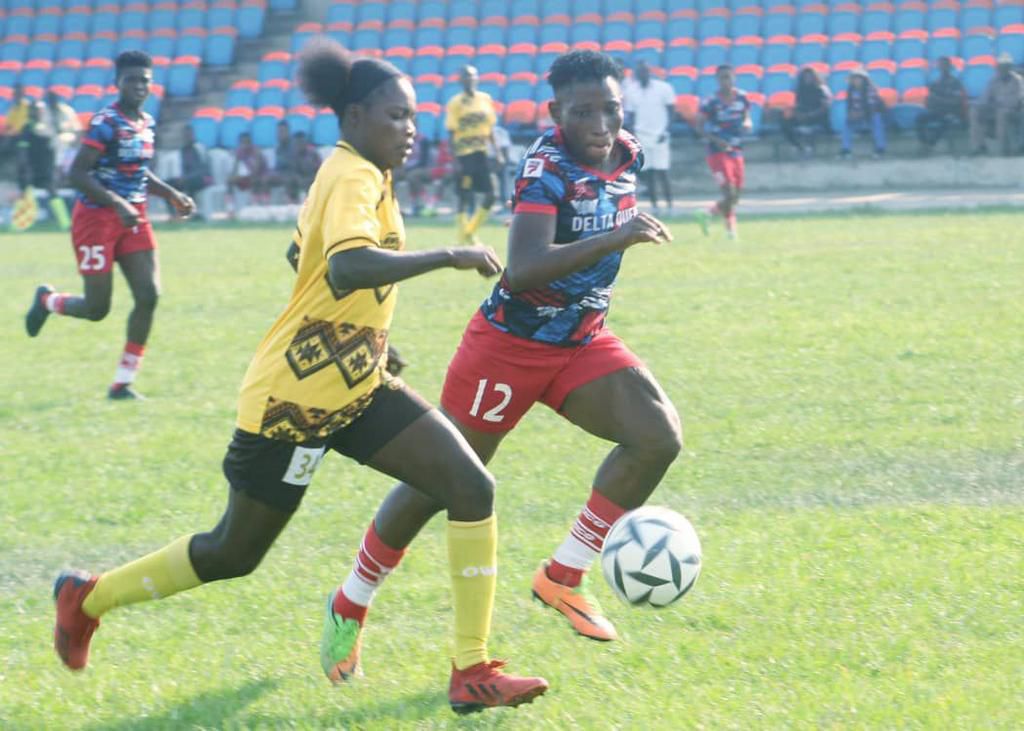 Osun babes player against Delta Queens