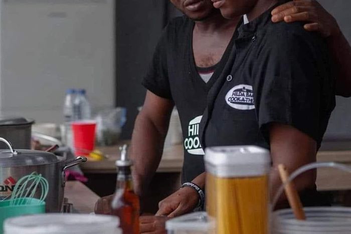 Hilda Baci and her assistant Ajom Sunday [Twitter]