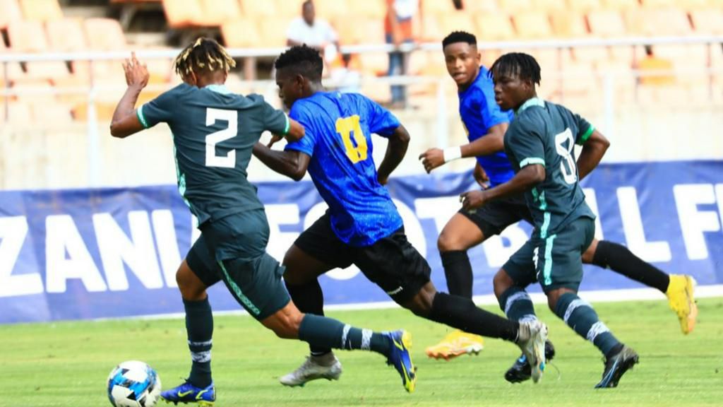 Olympic Eagles hold Tanzania to 1-1 draw in Dar es Salaam