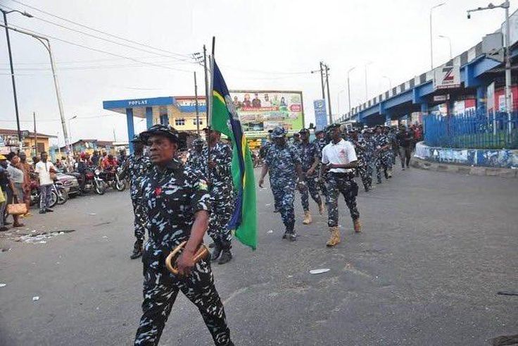 Soldiers of the Nigerian Army. [Twitter:NA]