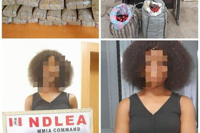 NDLEA arrest pregnant woman, nursing mother for drug offences. [Twitter:NDLEA]