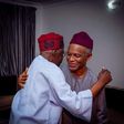 President-elect, Asiwaju Bola Tinubu and Kaduna State governor, Nasiru El-Rufai. [Twitter:@BashirElRufai]