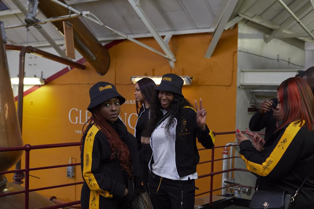 BBNaija stars Vee and Nnegi visit Scotland the home of Johnnie Walker