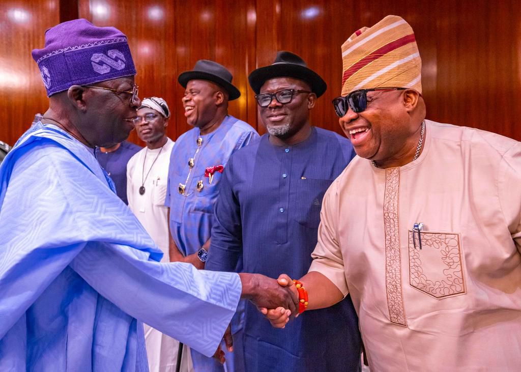 President Bola Tinubu meets with Nigerian governors in Aso Villa on Wednesday, June 7, 2023. [Presidency]