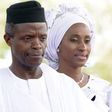 Osibanjo and wife (BBC)