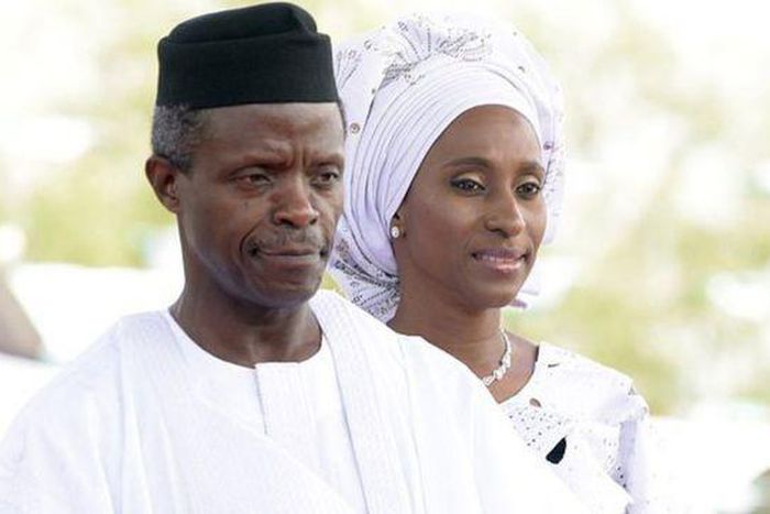 Osibanjo and wife (BBC)