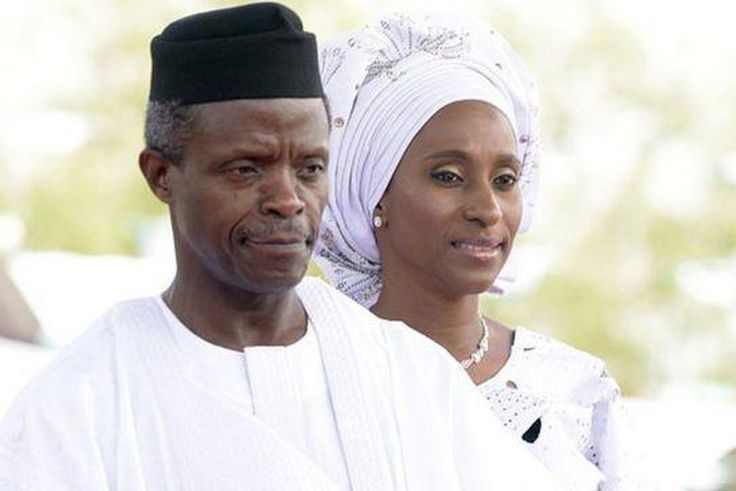 Osibanjo and wife (BBC)