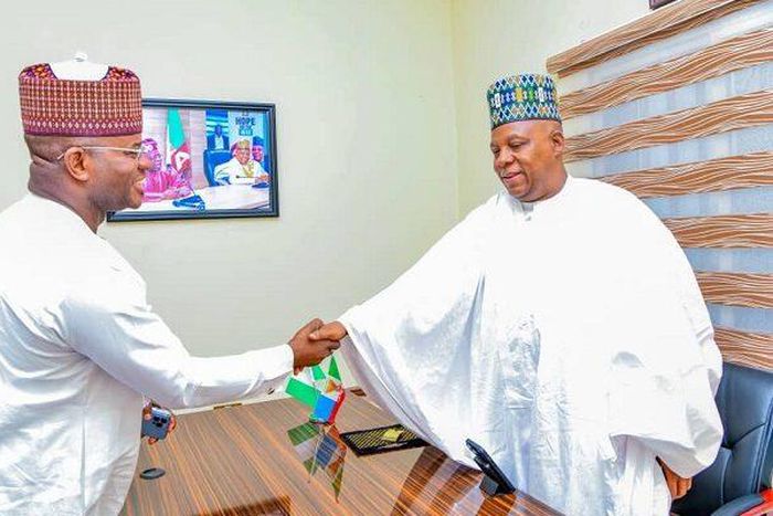 Shettima Kashim Shettima and Yahaya Bello.