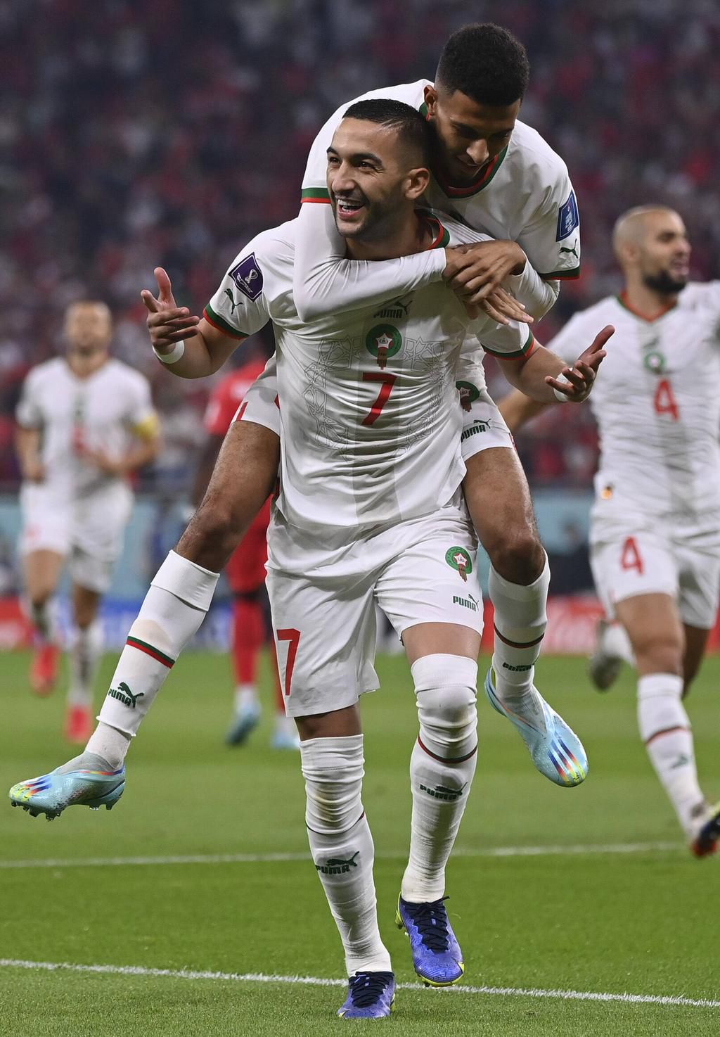 Hakim Ziyech with Morocco continues to remind Chelsea of his quality
