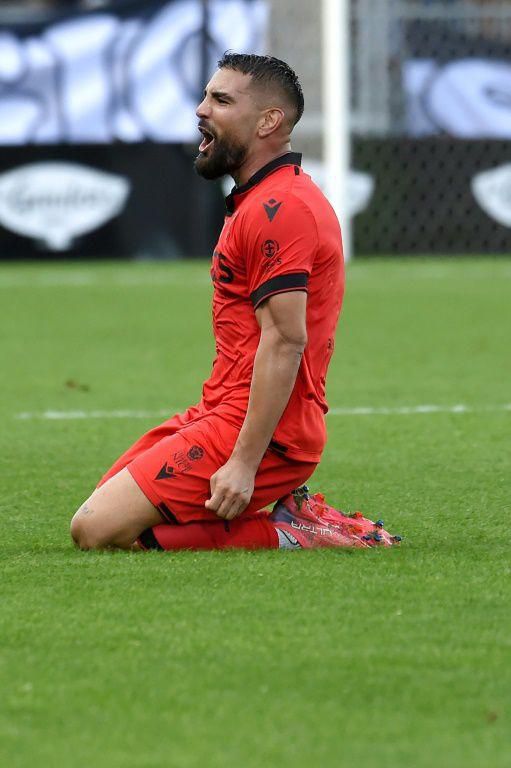 Nice striker Andy Delort