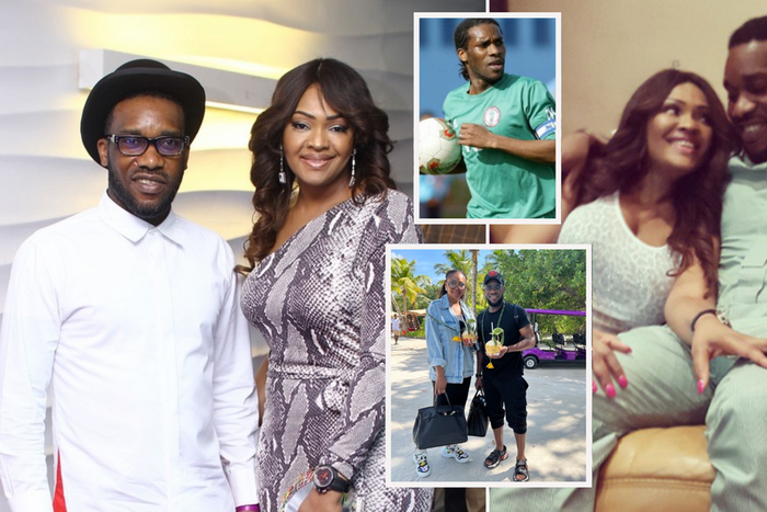 Super Eagles legend Jay-Jay Okocha celebrates 25th year wedding anniversary