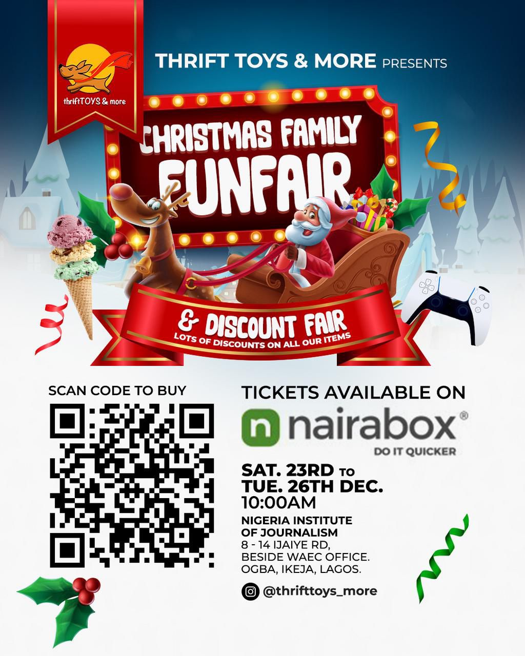Christmas funfair