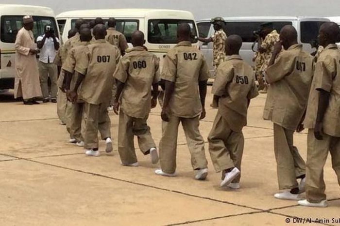 Repentant Boko Haram terrorists (Businessday)